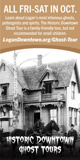 ghost tours fridays and saturdays in october, historict downtown tour family friendly