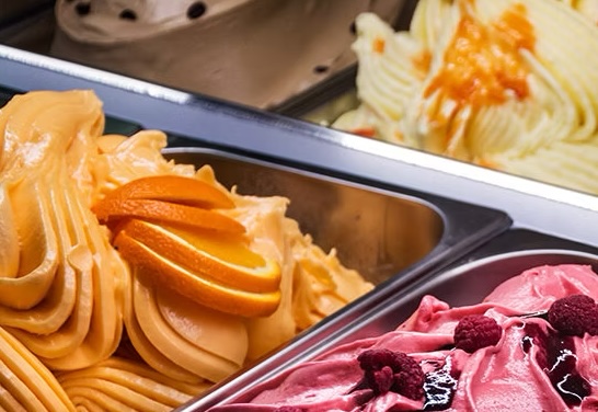 Caribbean Custard and Italian Ice